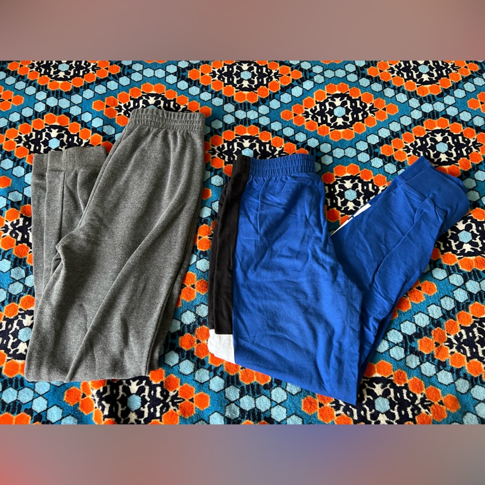 Puma & Adidas Boys Cotton Joggers